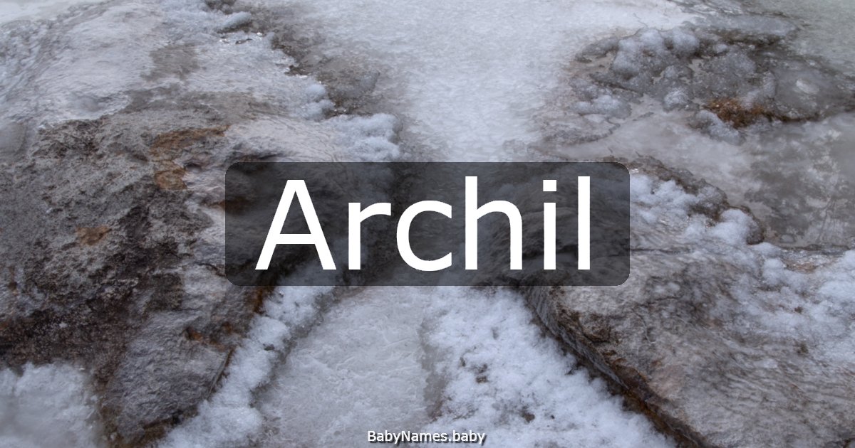 Archil