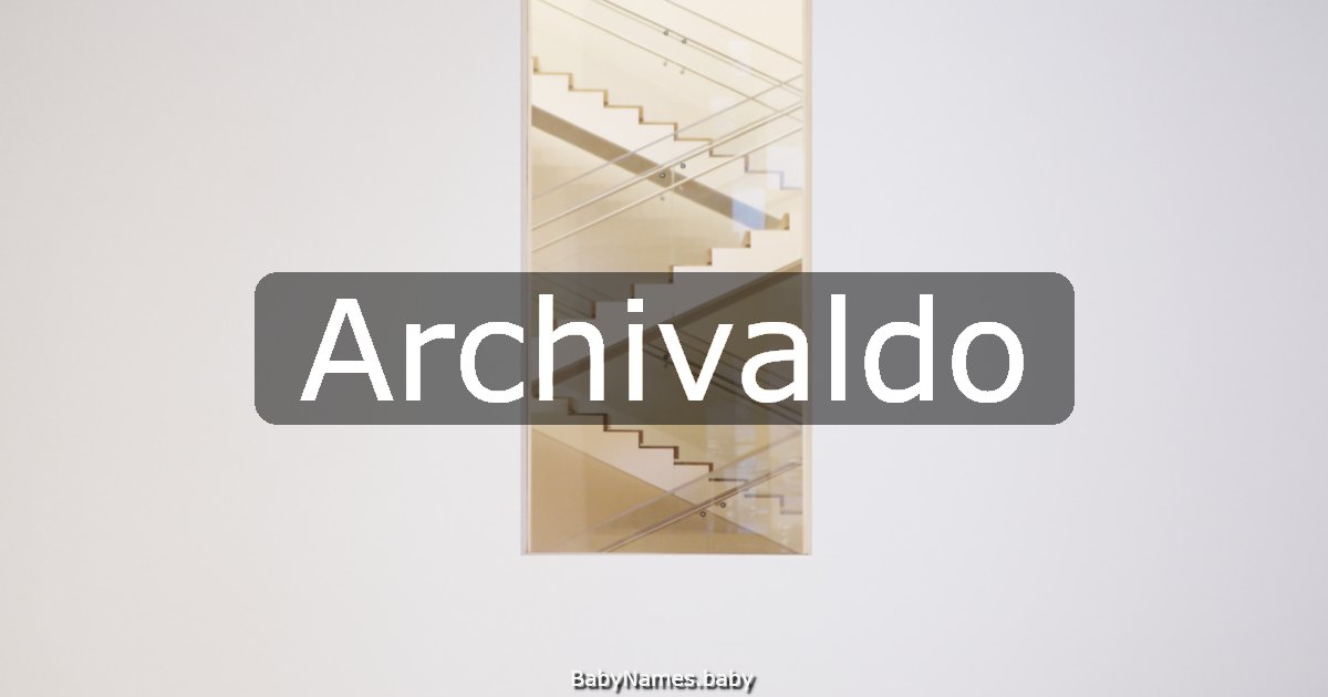 Archivaldo