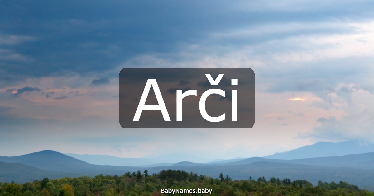 Arči