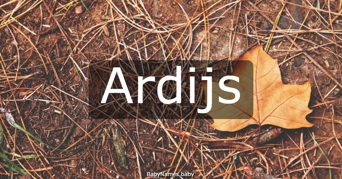 Ardijs