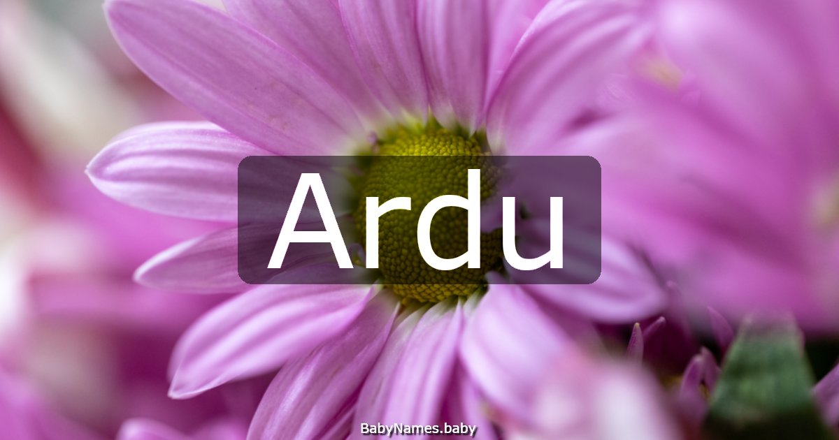 Ardu