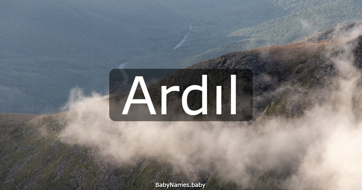 Ardıl