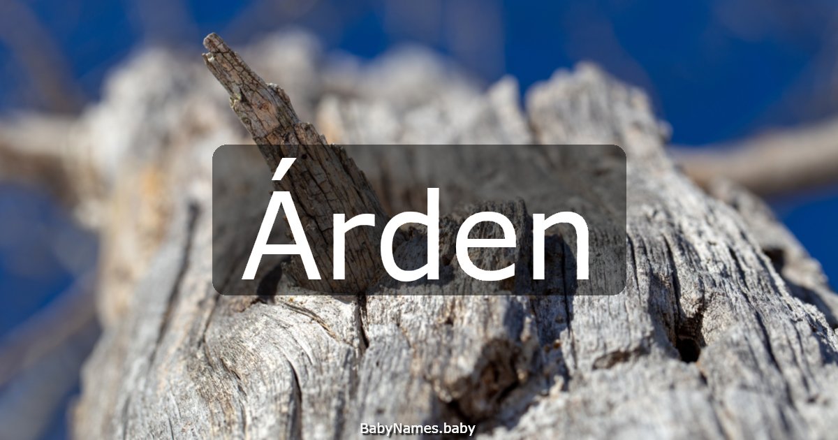 Árden
