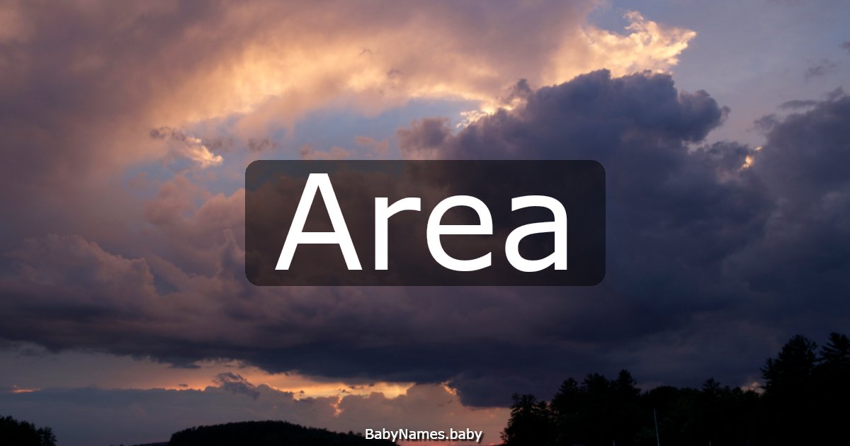 Area