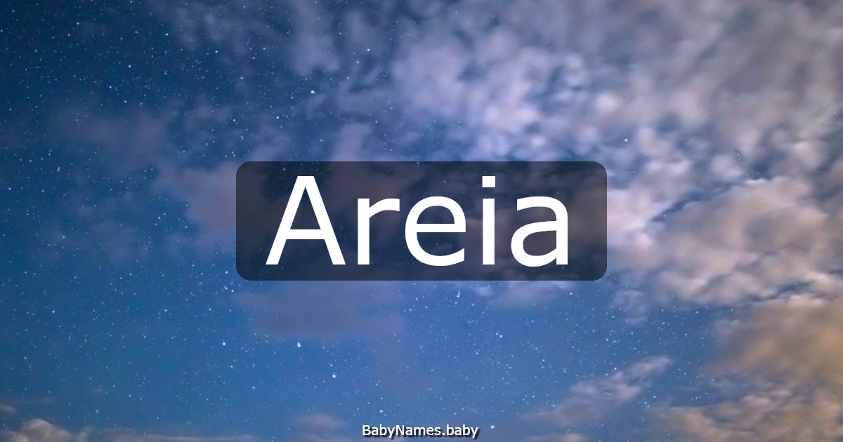 Areia