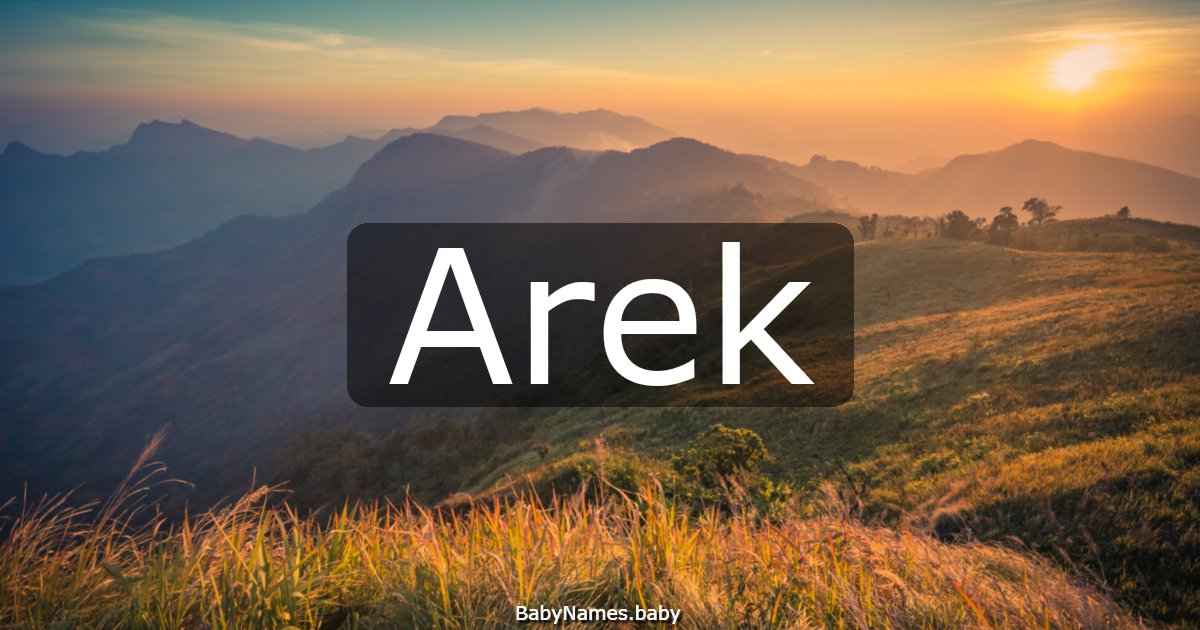 Arek