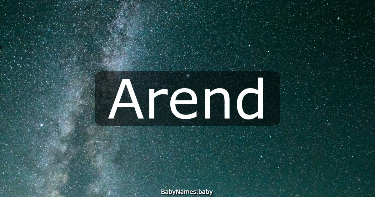 Arend