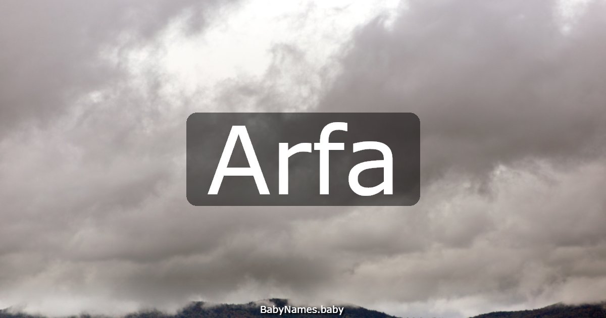 Arfa