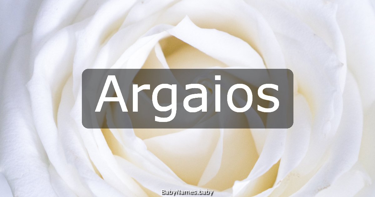 Argaios