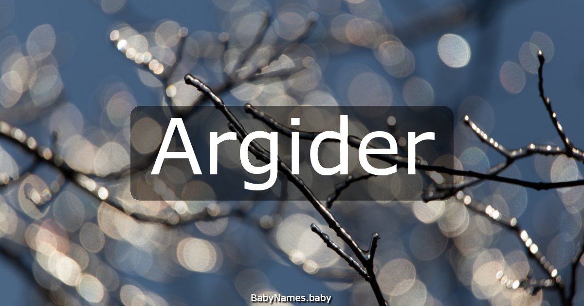 Argider
