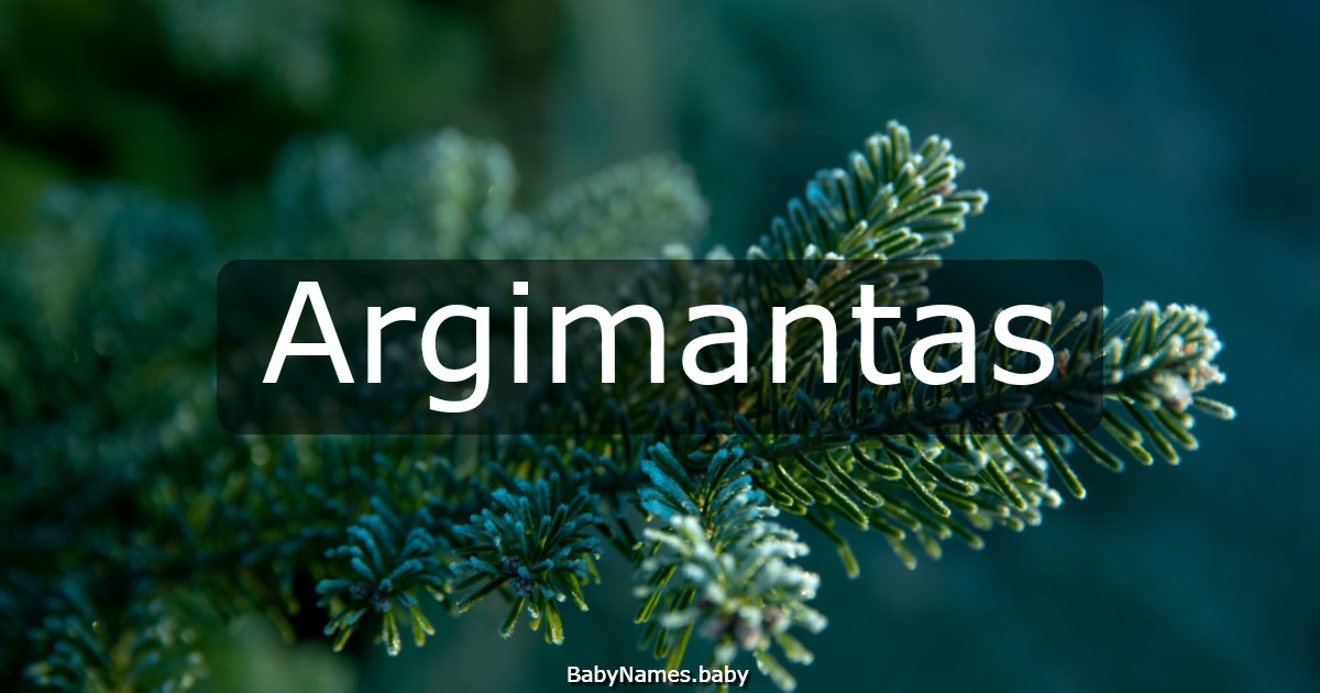 Argimantas