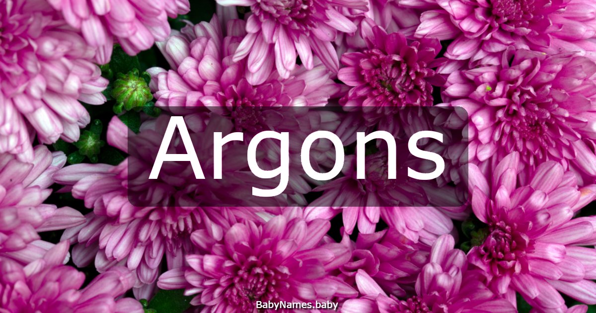 Argons