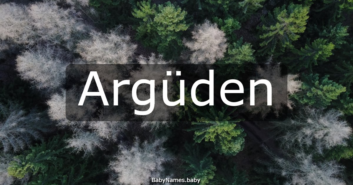 Argüden
