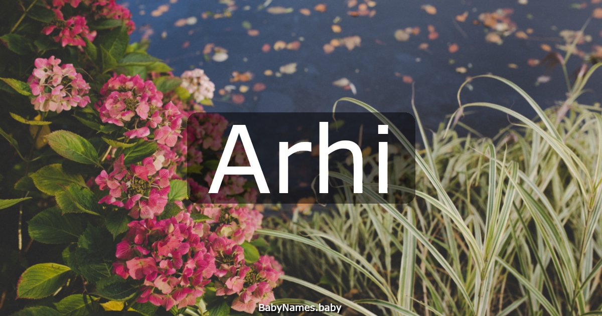 Arhi