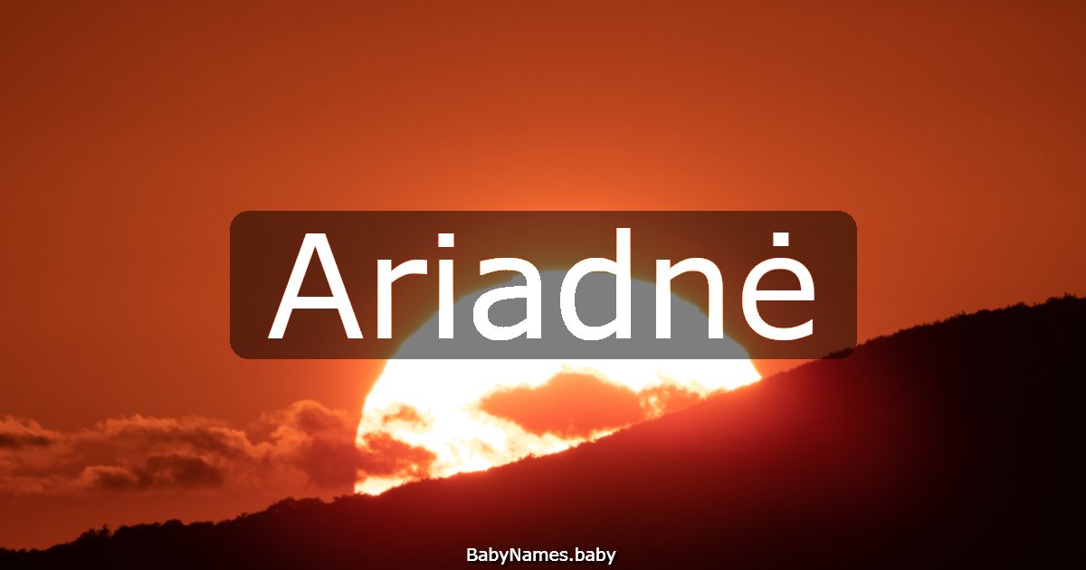 Ariadnė