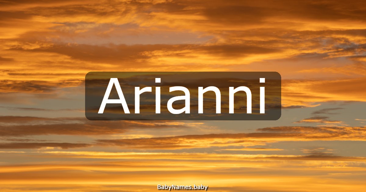 Arianni