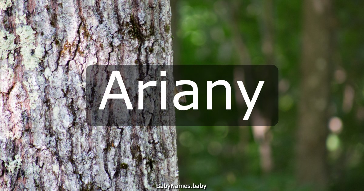 Ariany