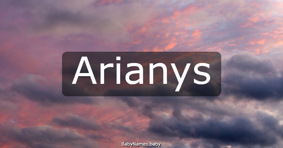 Arianys