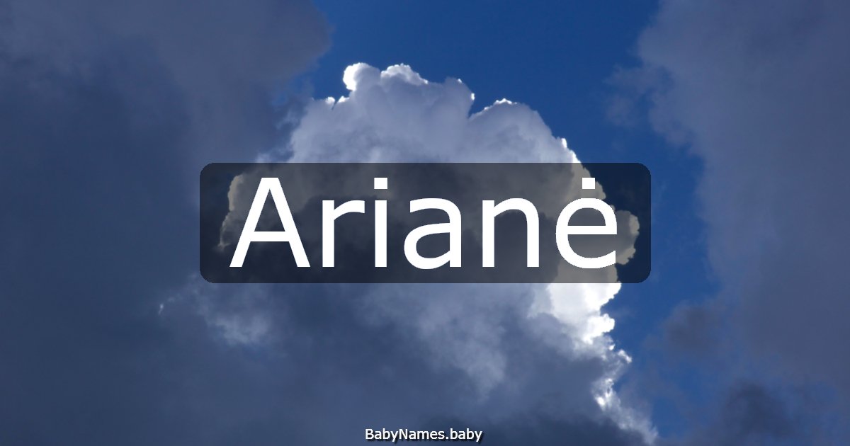 Arianė
