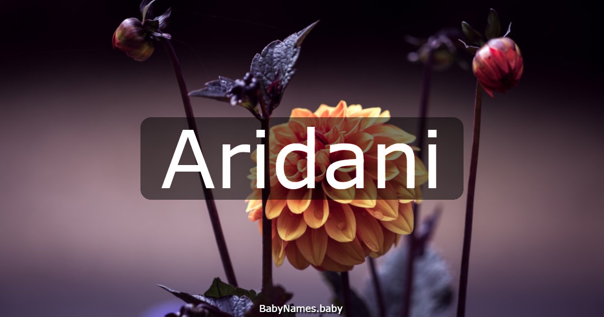 Aridani