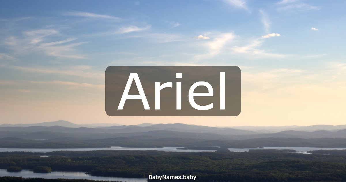 Ariel