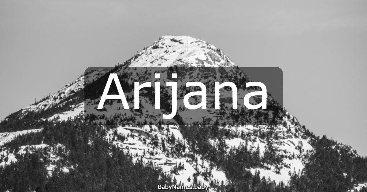 Arijana