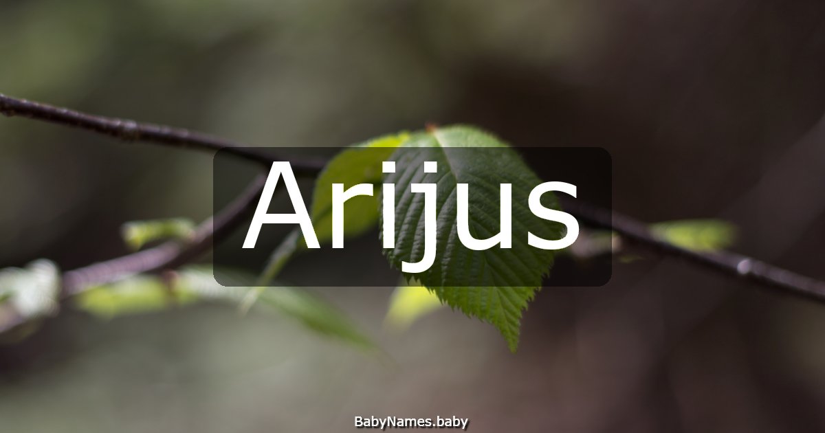 Arijus