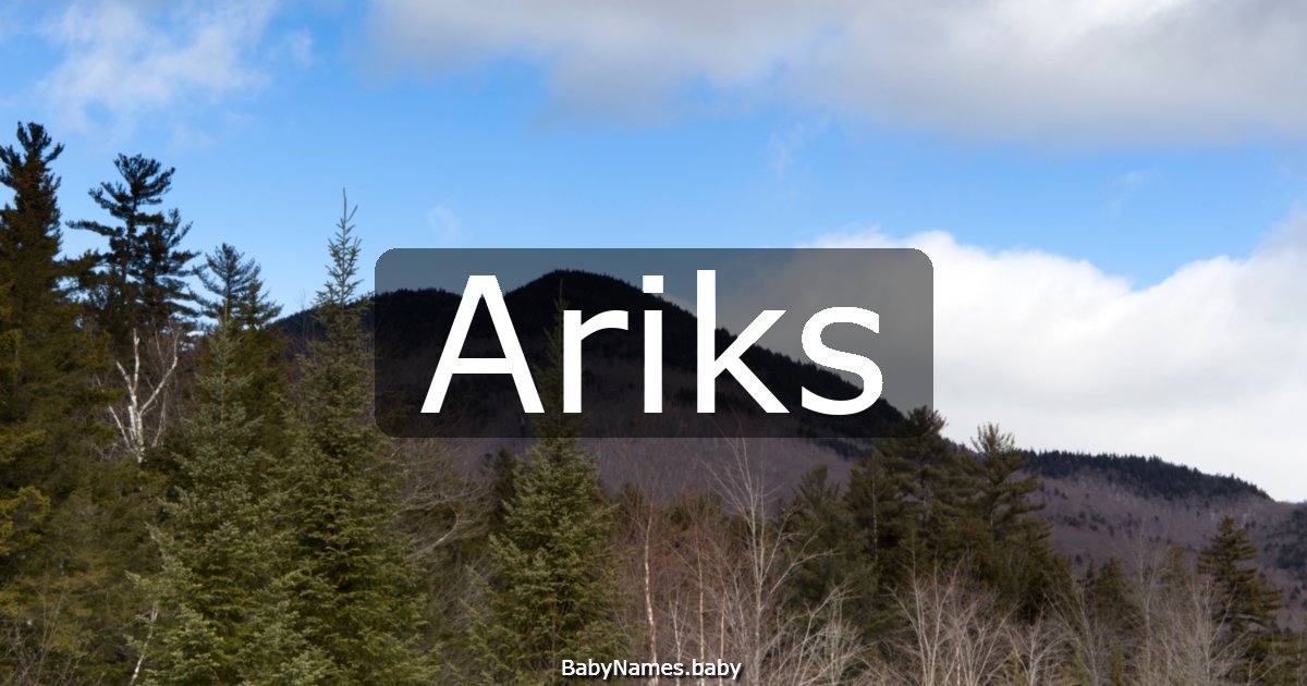 Ariks