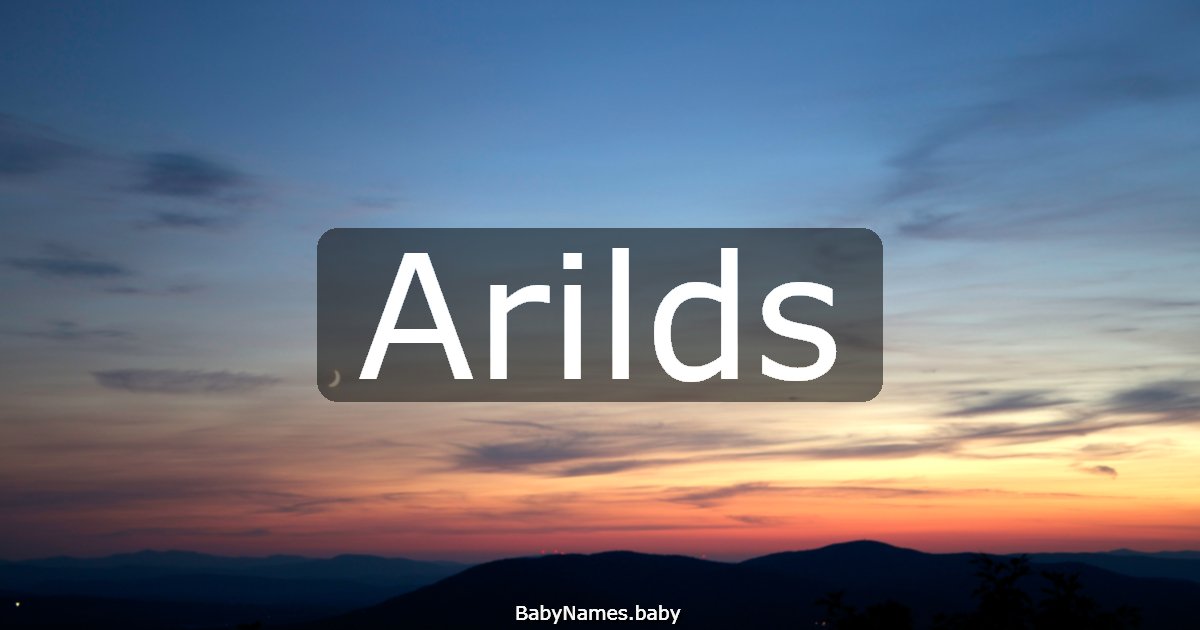 Arilds