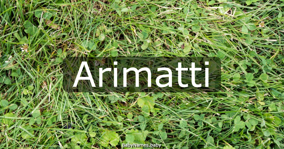 Arimatti