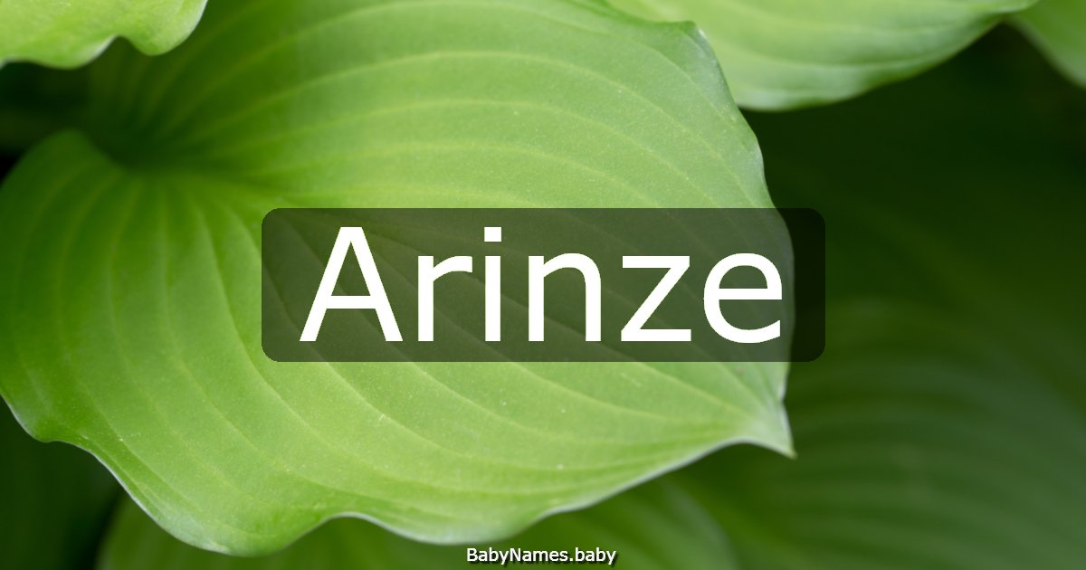Arinze