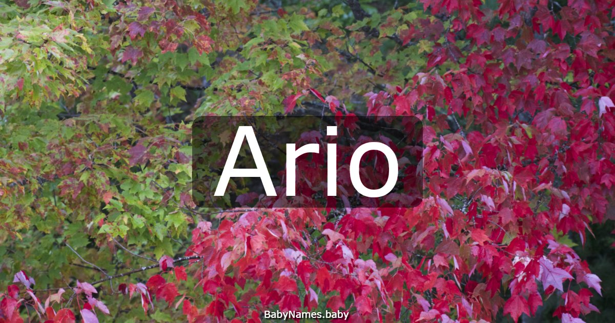 Ario