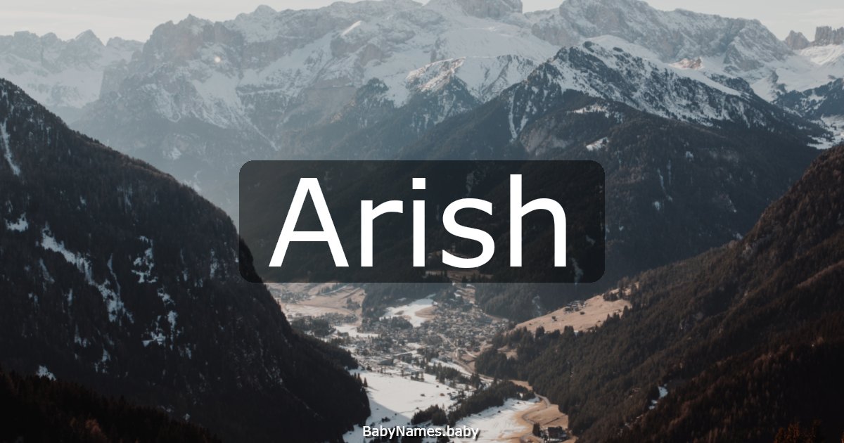 Arish