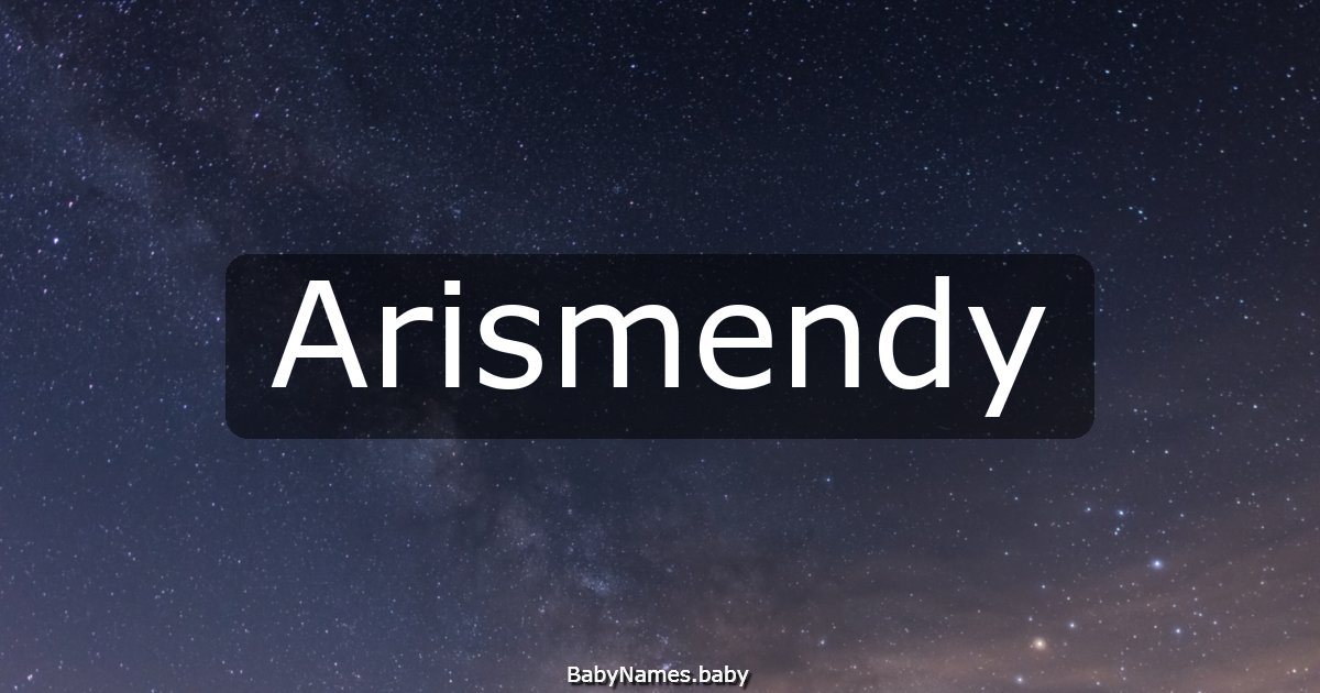 Arismendy