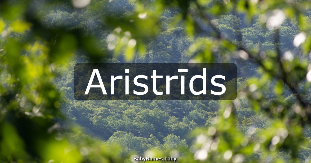 Aristrīds
