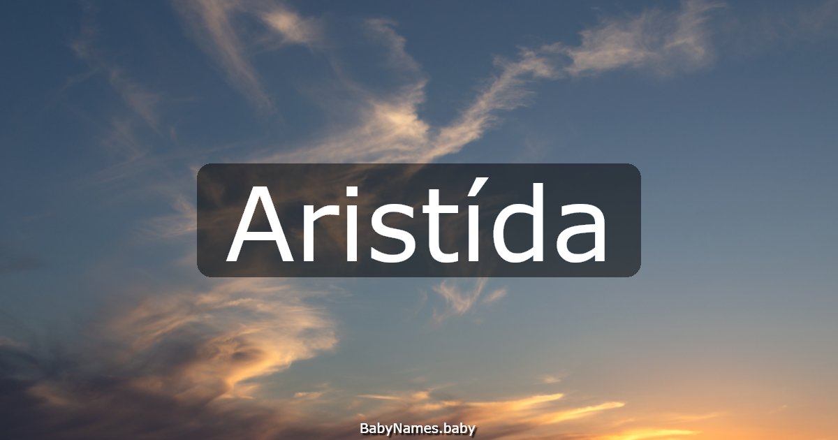 Aristída