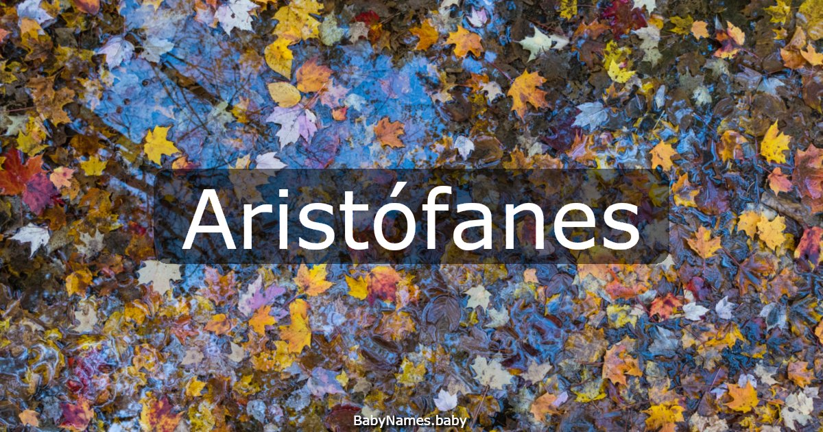 Aristófanes