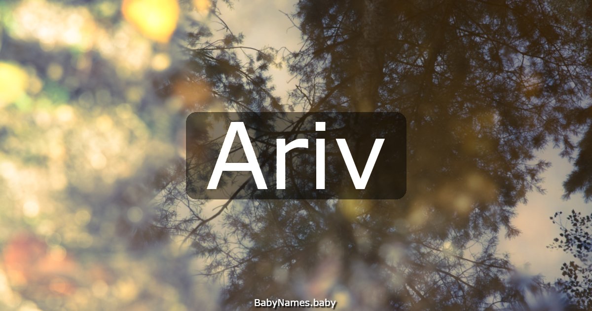 Ariv