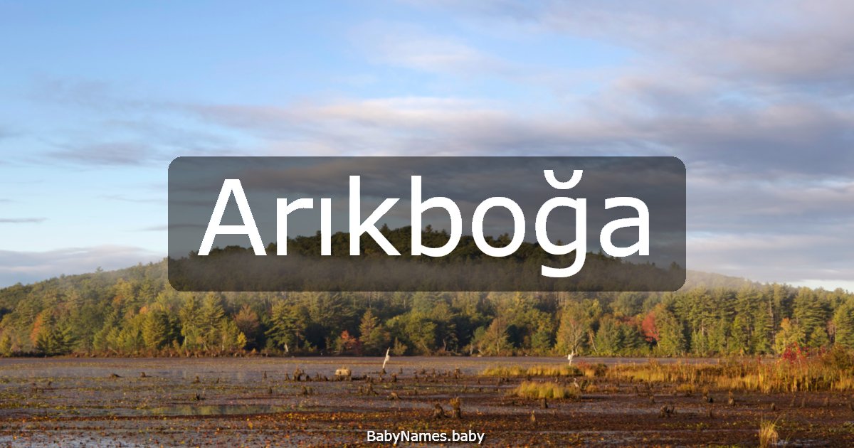 Arıkboğa