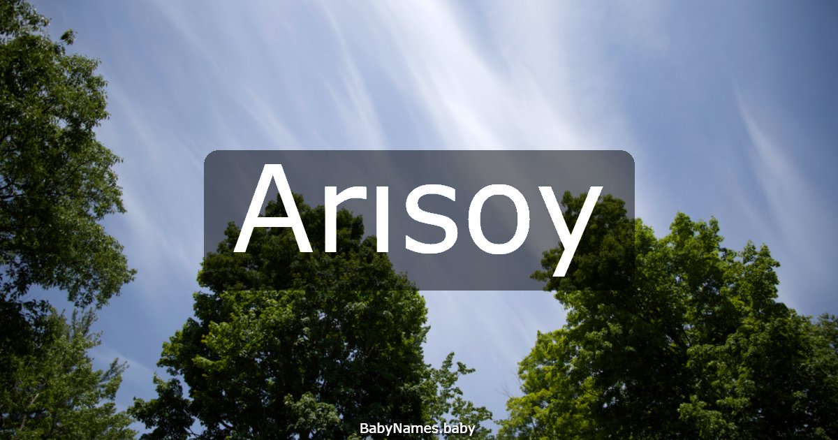 Arısoy