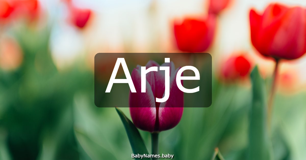 Arje