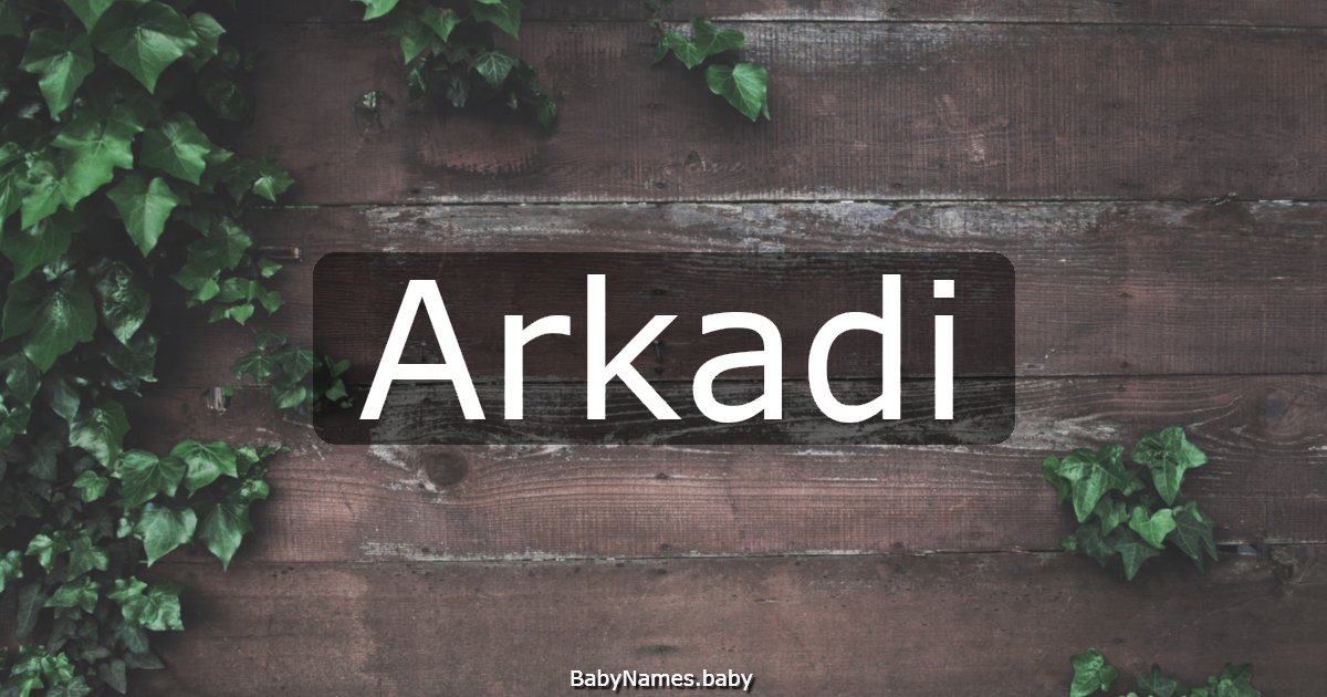 Arkadi