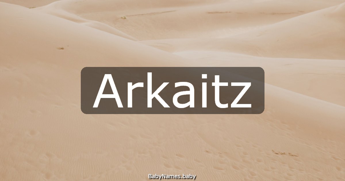 Arkaitz
