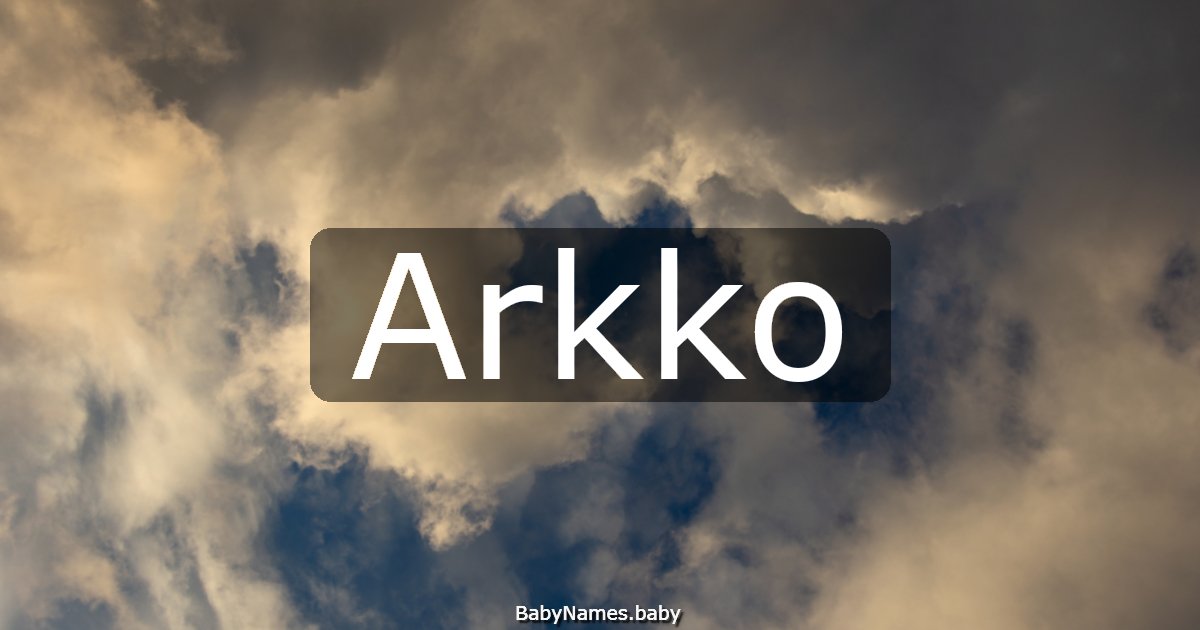 Arkko