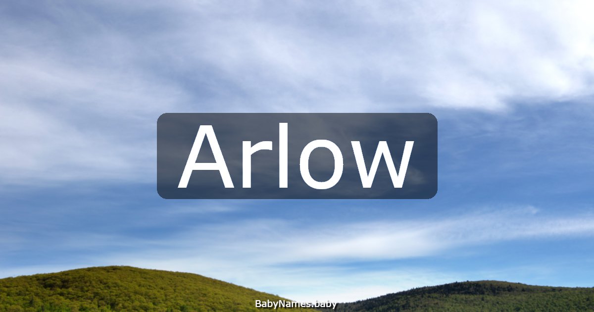 Arlow