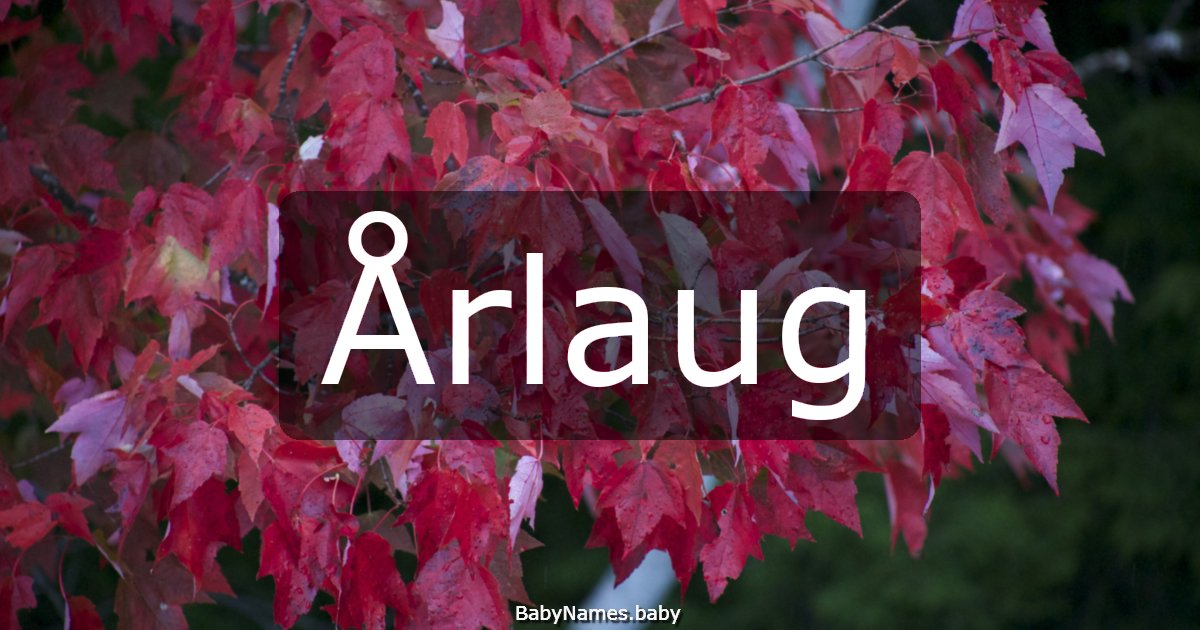 Årlaug