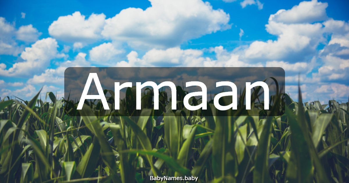 Armaan