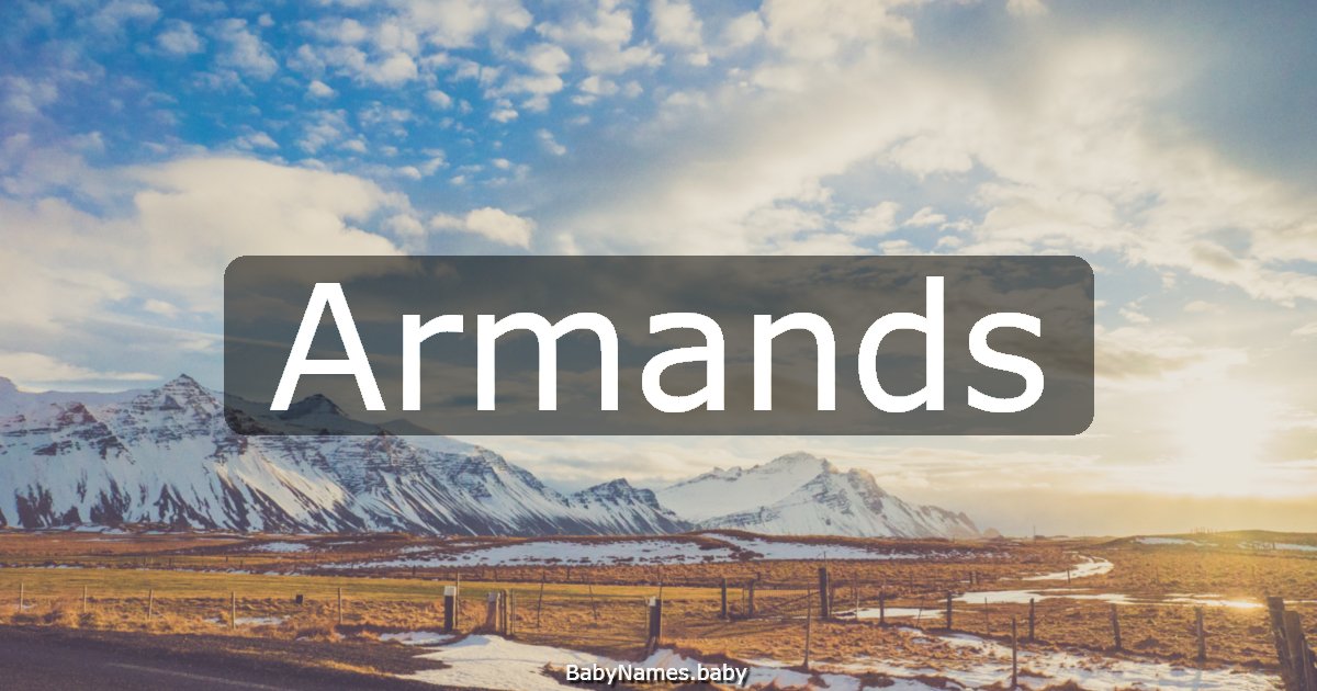 Armands