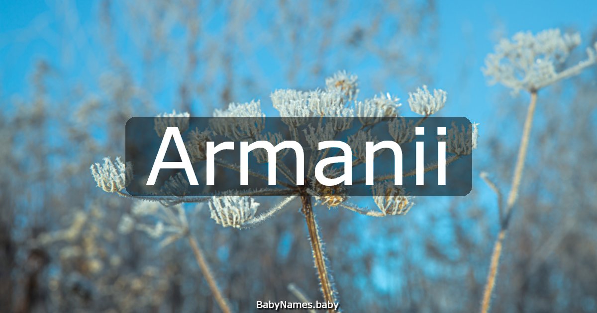 Armanii