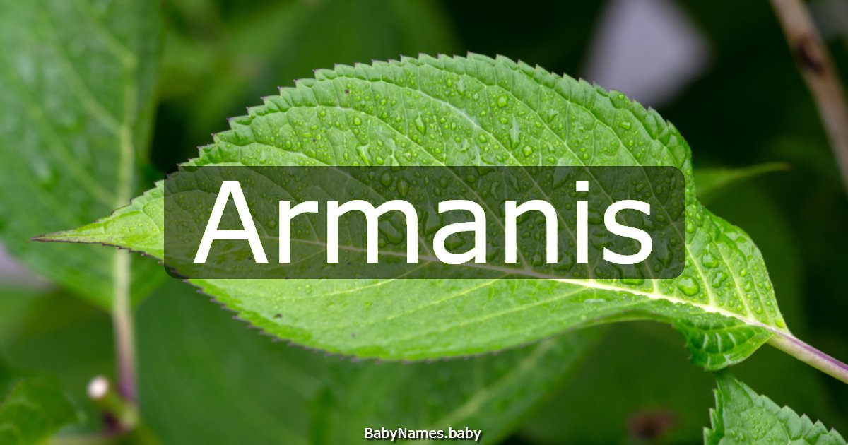 Armanis